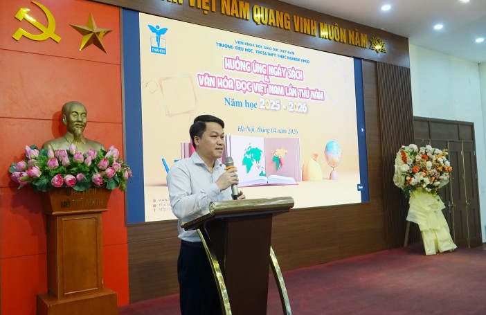 Hoạt động trải nghiệm hưởng ứng Ngày Sách và Văn hóa đọc Việt Nam